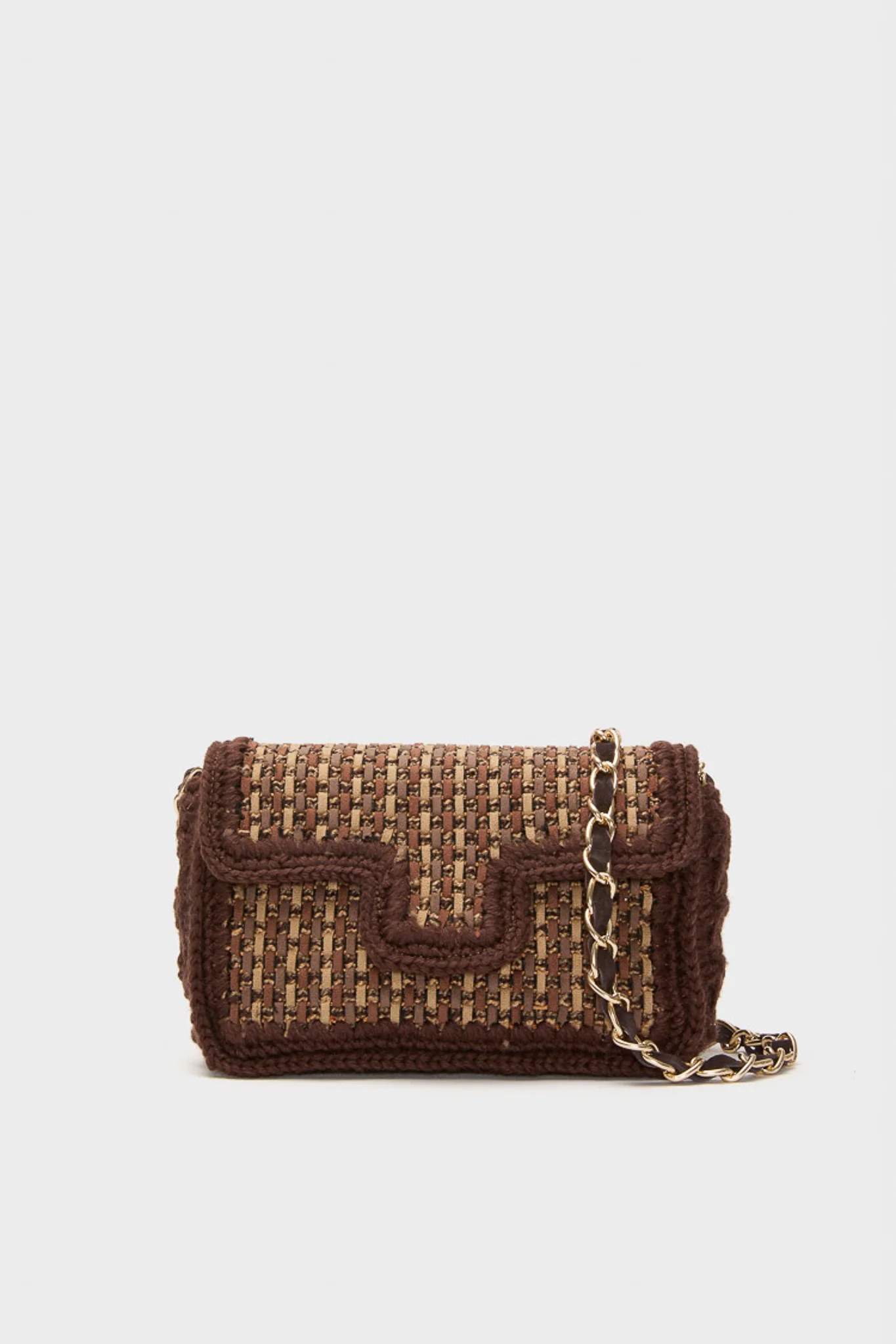 Brown Woven Crossbody | Tuckernuck (US)
