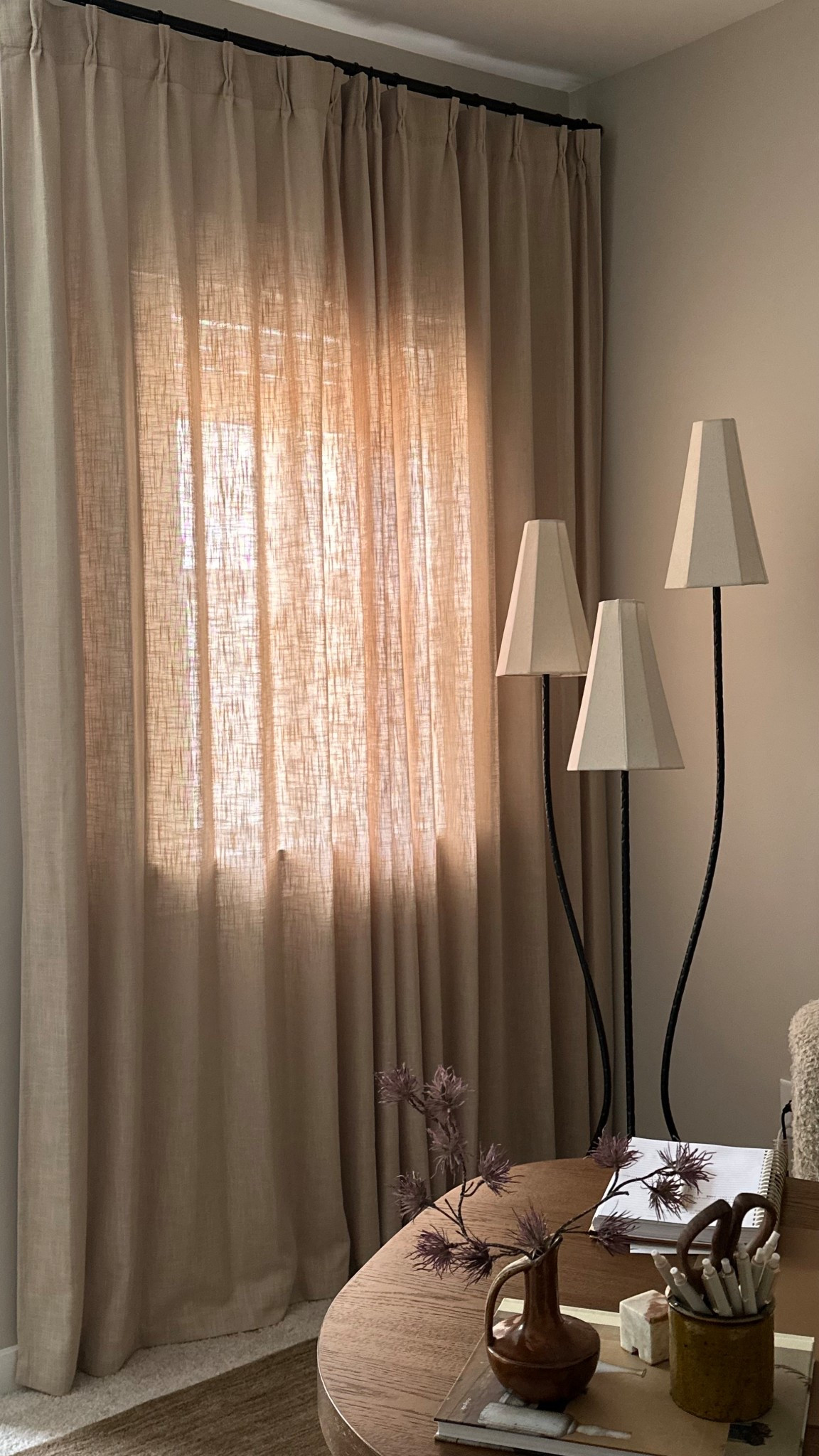 office curtains on sale! 

#LTKHome #LTKSaleAlert