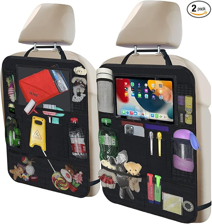 Car Organizer Backseat,2PCS Durable Car Storage Organizer and Hanging Detachable Car Trash Bags. ... | Amazon (US)
