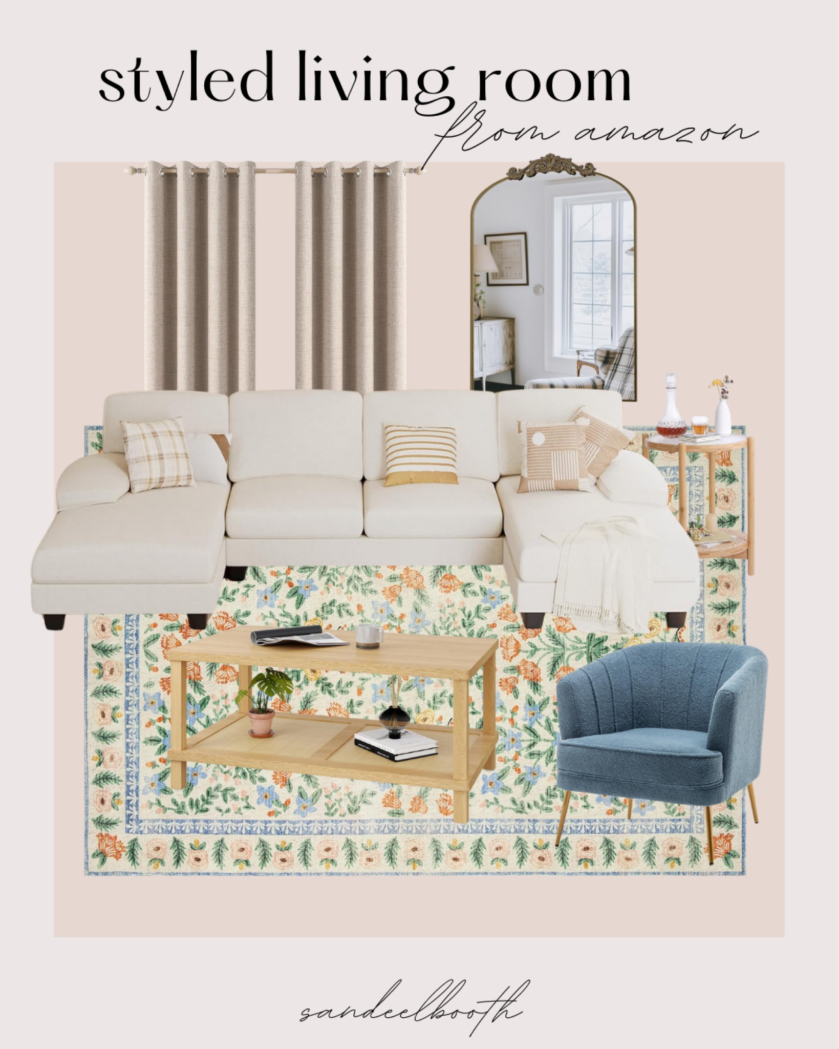 Colorful styled living room from Amazon! 

Amazon home decor, styled living room, colorful living room, whimsical home decor, colorful area rug, blue sitting chair, affordable home decor

#LTKStyleTip #LTKHome #LTKFindsUnder100