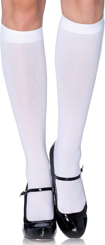 Leg Avenue Women's Nylon Knee High Socks | Amazon (US)