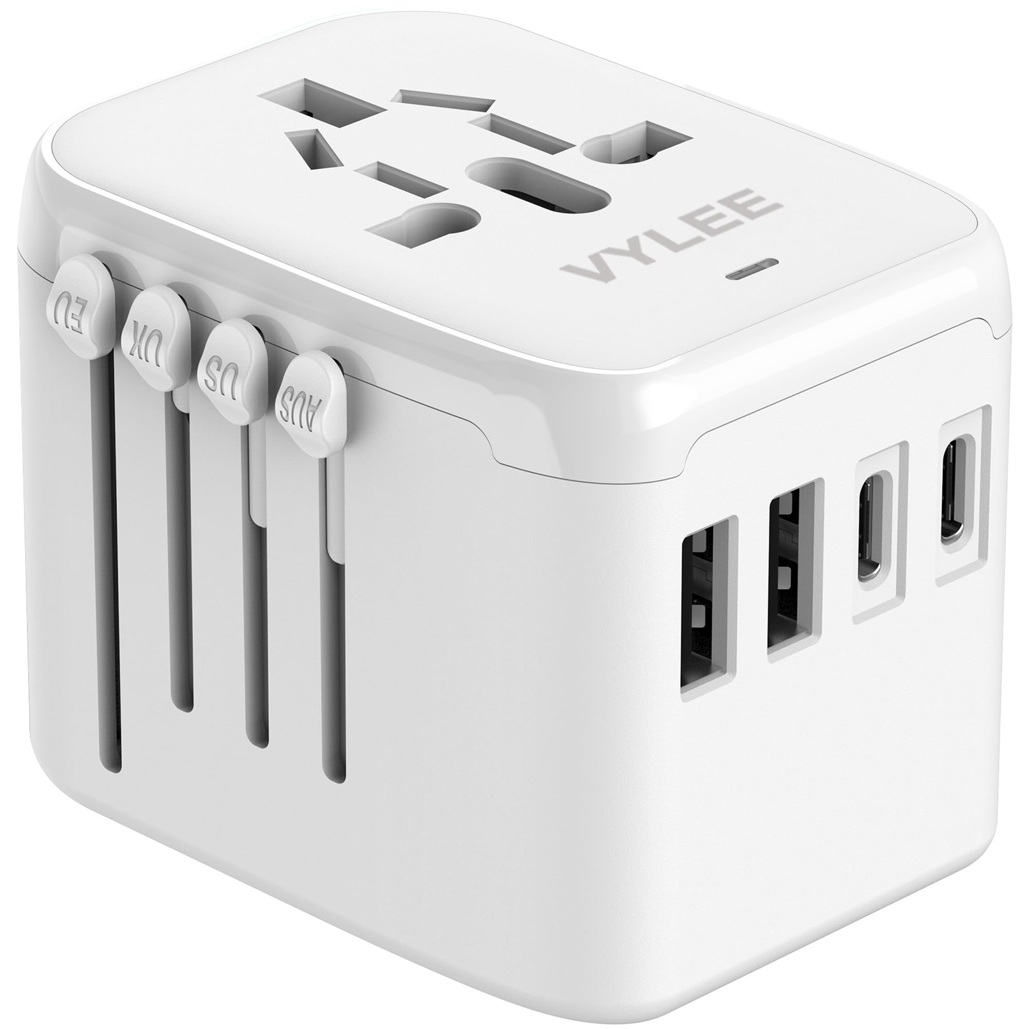 VYLEE Universal International Power Travel Plug Adapter, 5 in 1 European Travel Plug Adapter W/ 3... | Amazon (CA)