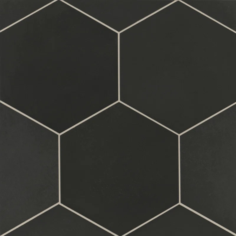 Makoto 18 Pieces - Matte Hexagon Porcelain Tile | Wayfair North America
