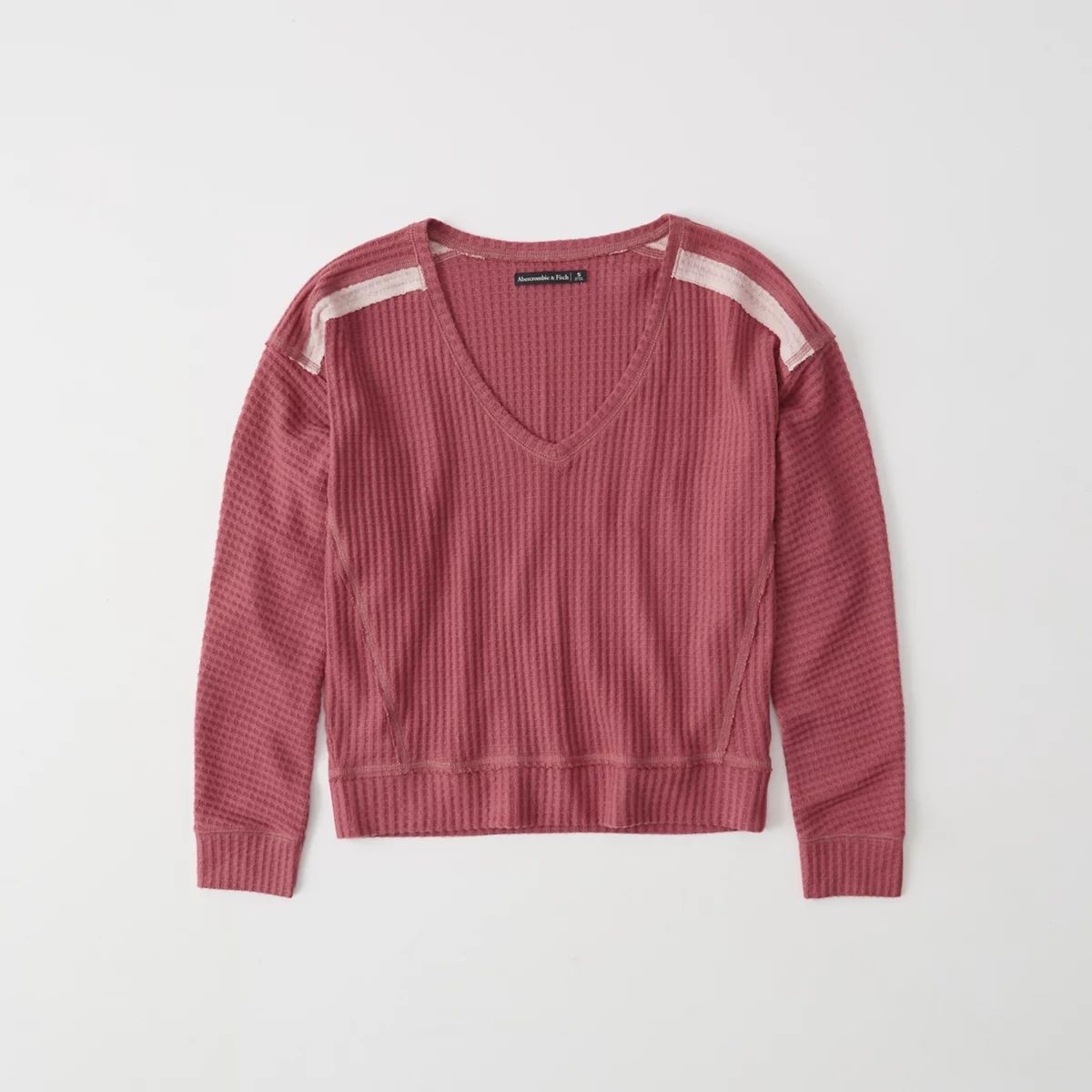 Cozy Sweater-Knit Tee | Abercrombie & Fitch US & UK
