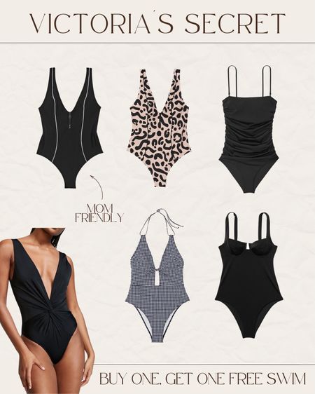 New one piece swimsuits from Victoria’s Secret! These are currently buy one get one free! 

Lee Anne Benjamin 🤍

#LTKunder100 #LTKtravel #LTKswim