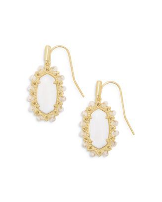 Lee White Mussel Oval Drop Earrings | Bloomingdale's (US)