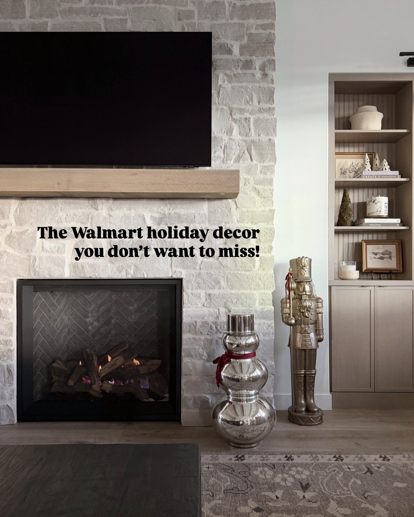 18 of the best Walmart holiday finds! 

How cool is this glass snowman?! The $8 bow garland and $12 bell are some of my other recent finds that I’m loving. I like to add timeless pieces every year and these are ones we can reuse year after year!

#walmart #walmartchristmas #walmartunder$50 #boujeeonabudget #affordabledecor 

#LTKHome #LTKFindsUnder50 #LTKHoliday