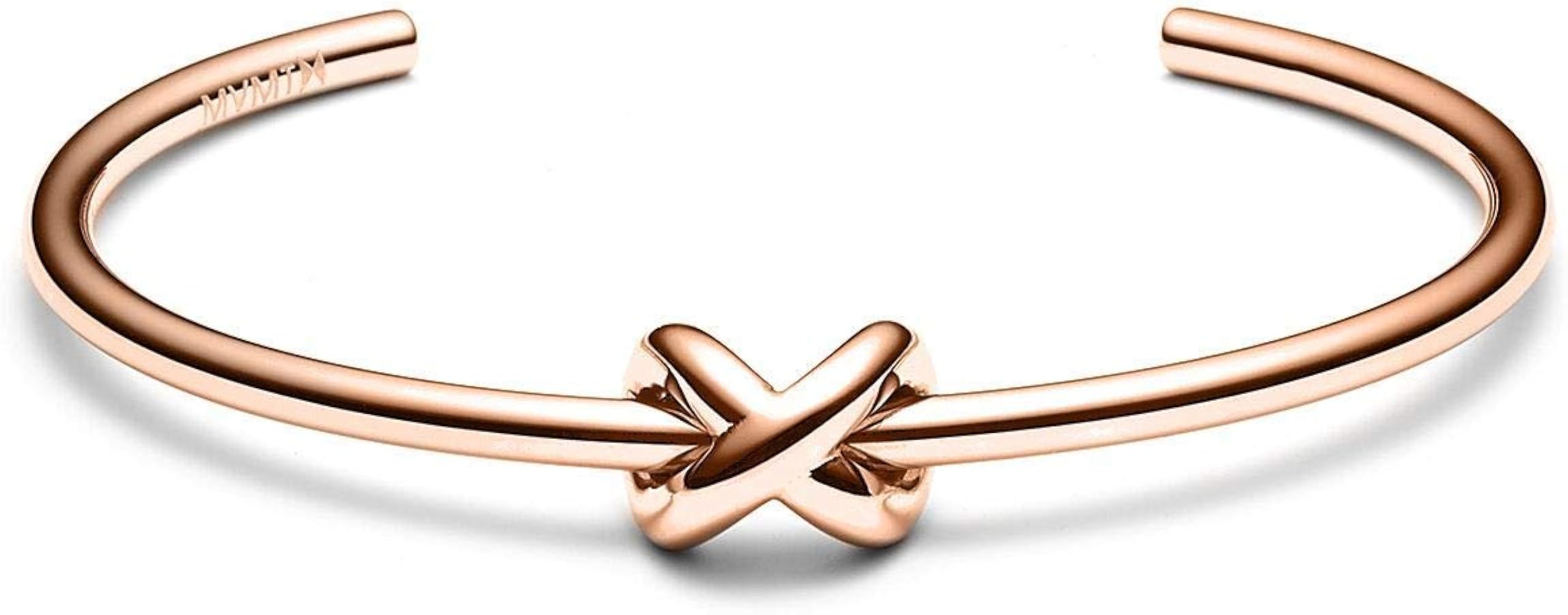 MVMT Women's Knot Cuff Bracelet | Open Closure, Stainless Steel | Amazon (US)
