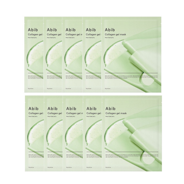 Abib - Collagen Gel Mask HeartleafJelly - 35g (10ea) Set | Stylevana