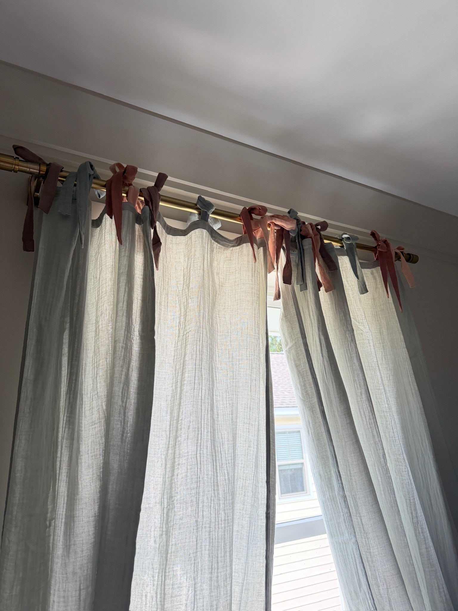 Bow Curtains from Crate & Barrel for Navey’s room 🩷 the colors match perfectly with her princess bed set!

#LTKKids #LTKHome