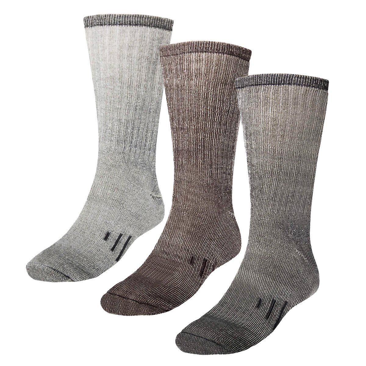3 Pairs of 60% Merino Wool Socks, Kids Socks, Boys Socks, Girls Socks: Thermal Socks, Crew Socks,... | Walmart (US)