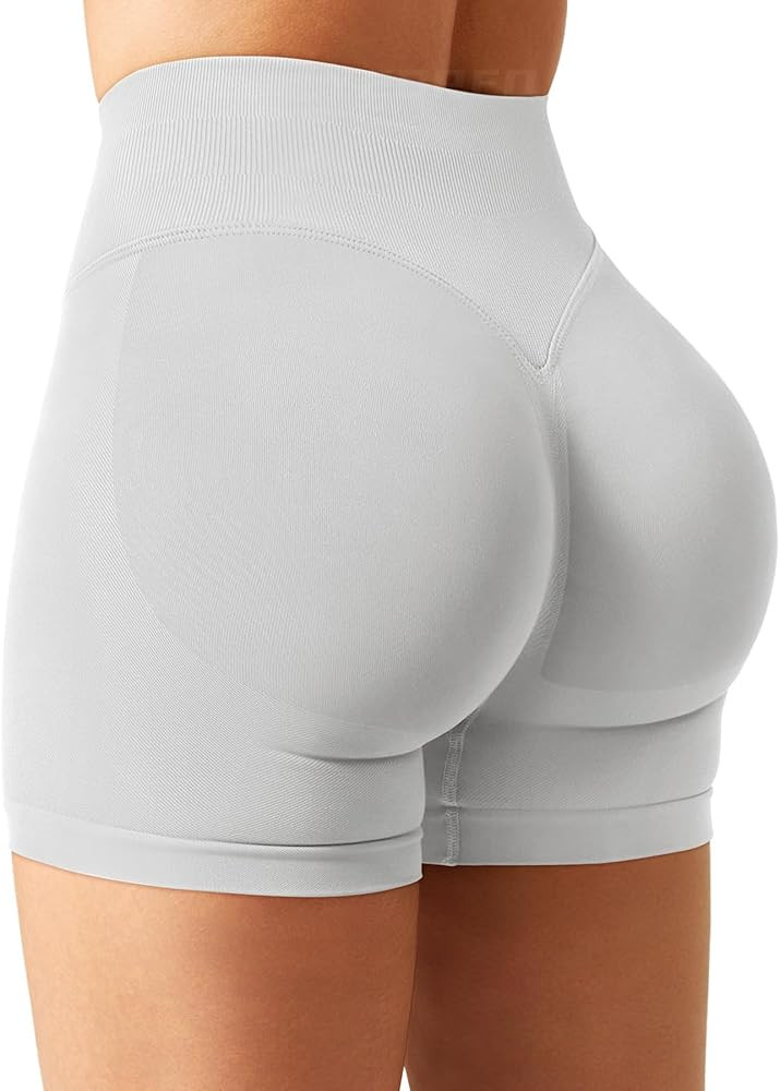 YEOREO SoftHue Women Workout Gym Impact Shorts Hidden Scrunch Butt Lifting 2.5"/3.6"/4.5"/6" Seam... | Amazon (US)