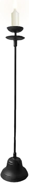 BOOMLATU Metal 23.6inch Tall Candlestick Holders Floor Candelabra,Vintage Candle Holders Floor Ca... | Amazon (US)