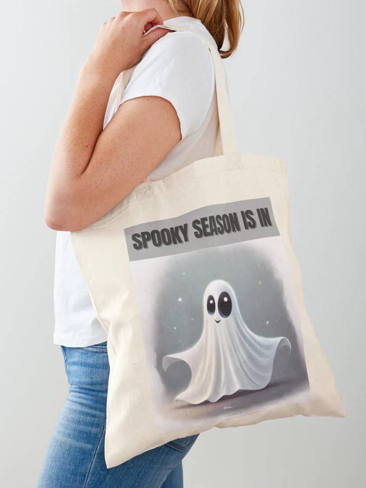 Ghost - Spooky Season is in Tote Bag | Redbubble (US)