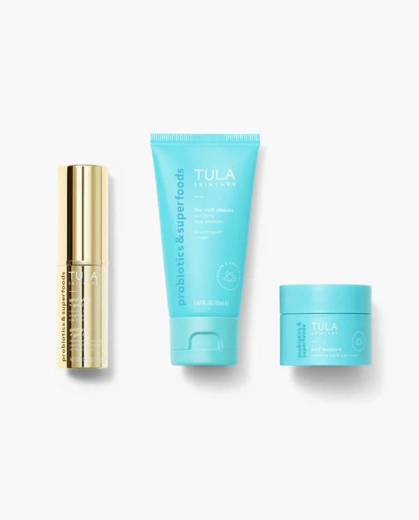 3-piece skincare discovery kit | Tula Skincare