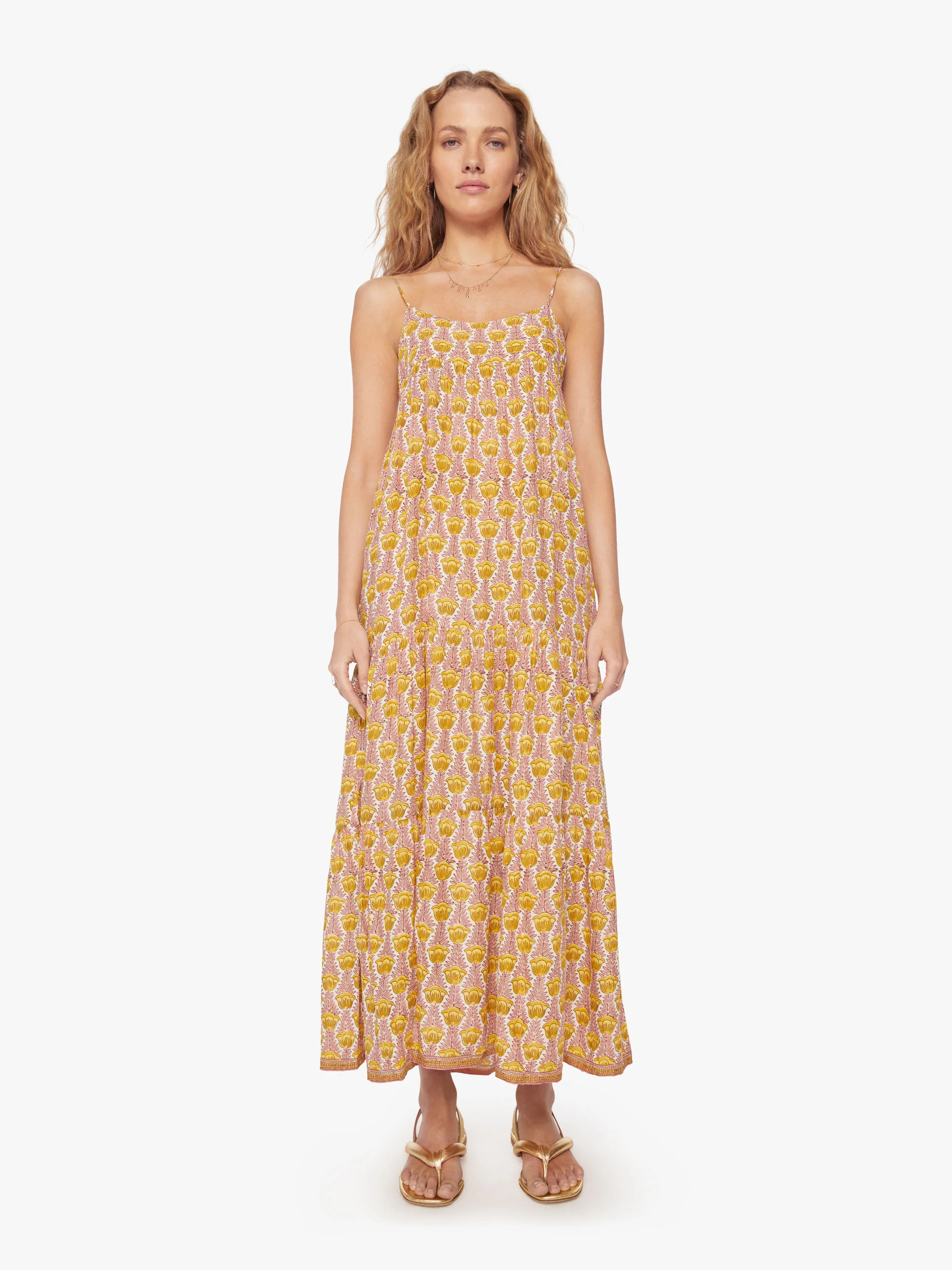 Natalie Martin Melanie Dress - Tulip Bahamas Pink | Mother Denim