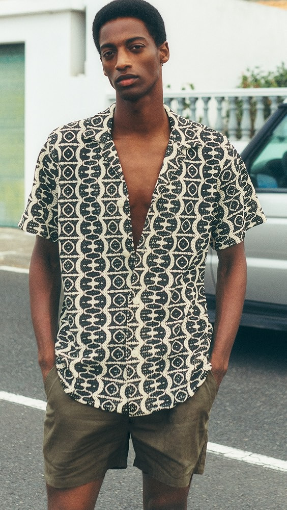 OAS Cuba Net Shirt | Shopbop | Shopbop