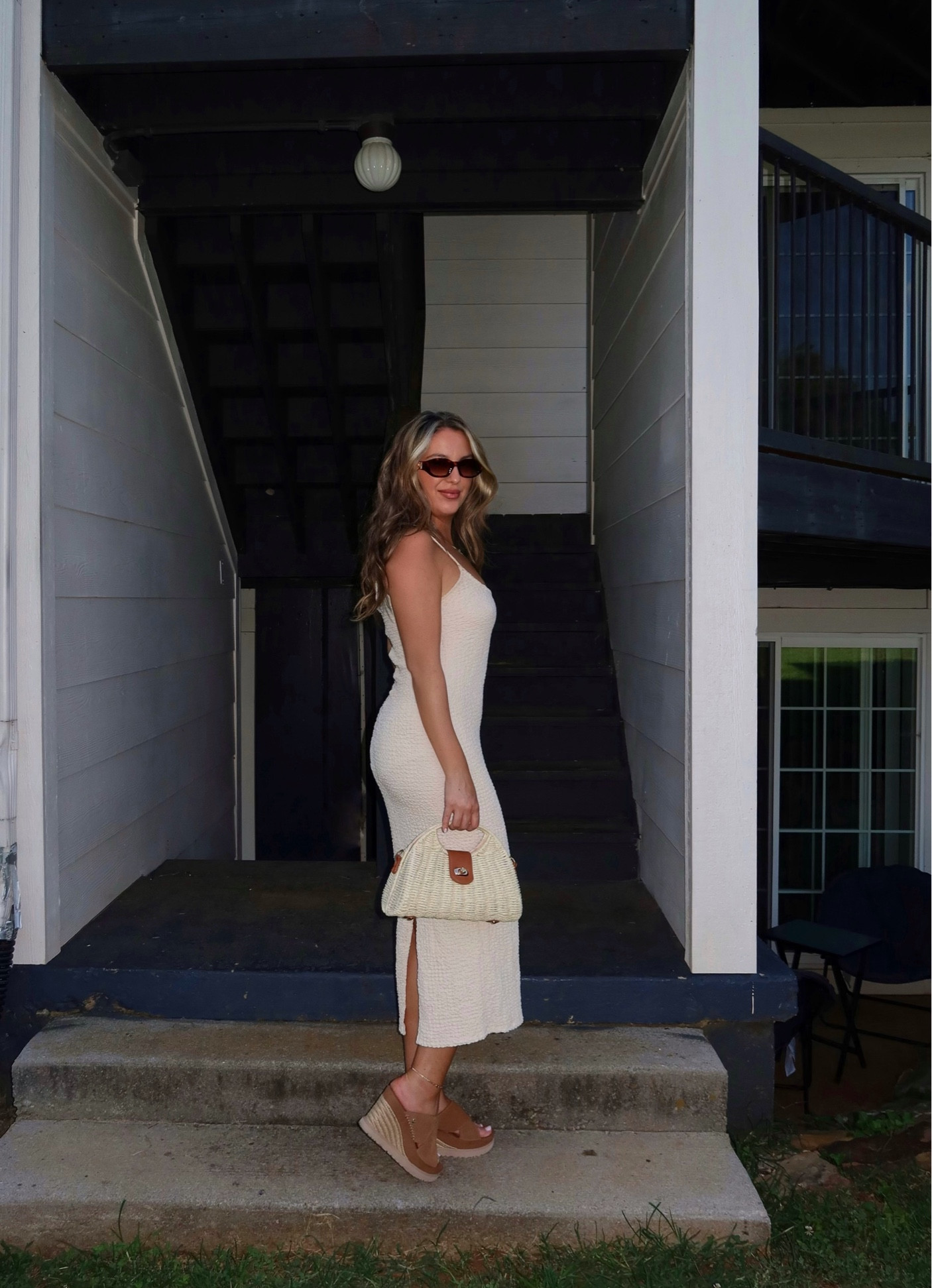 Perfect summer outfit doesn’t exi…  dress is H&M Crinkled jersey dress I cant find the link to it… 

#LTKstyletip #LTKSeasonal #LTKFind