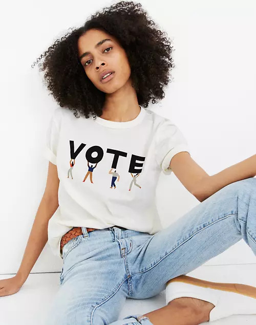 Vote Graphic Tomboy Tee | Madewell