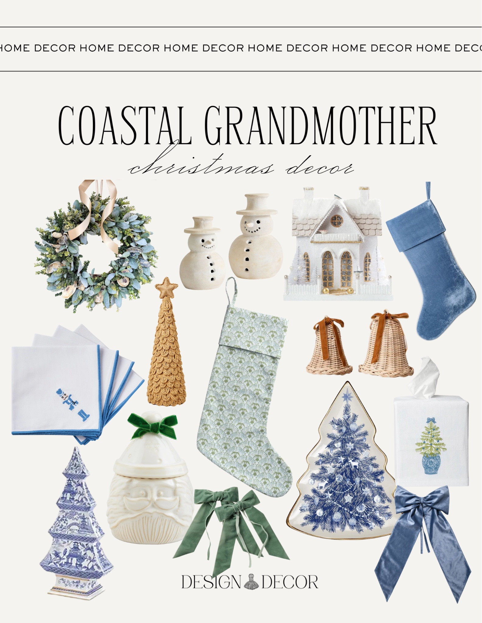 Coastal grandmother Christmas. Coastal grandmother holiday. Nancy meyers Christmas. Nancy meyers holiday  

#LTKHoliday #LTKGiftGuide #LTKSeasonal