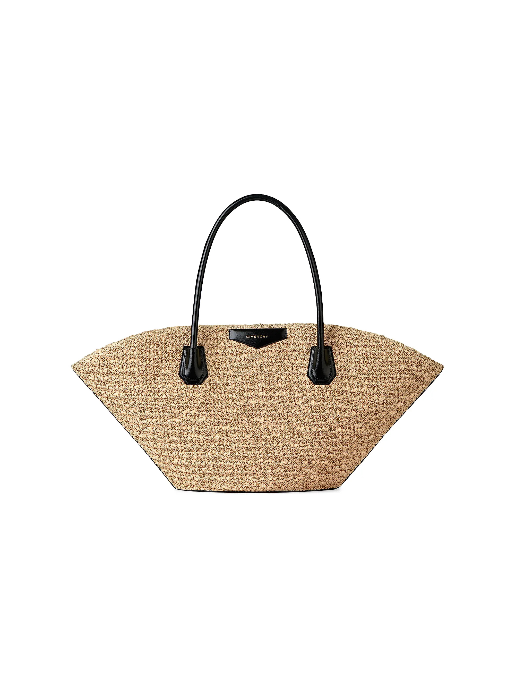 Givenchy Small Antigona Basket Tote Bag in Raffia | Saks Fifth Avenue | Saks Fifth Avenue