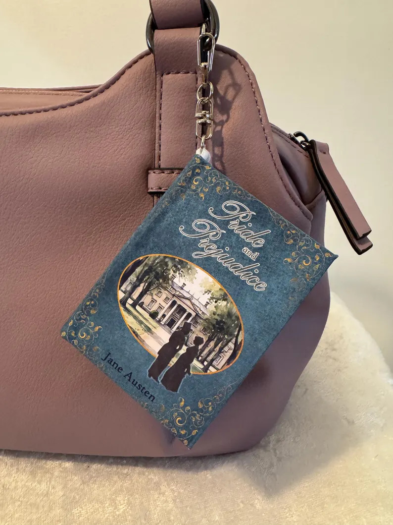 Purse Charm for Pride and Prejudice by Jane Austen - Miniature Printed Book - Etsy | Etsy (Global)
