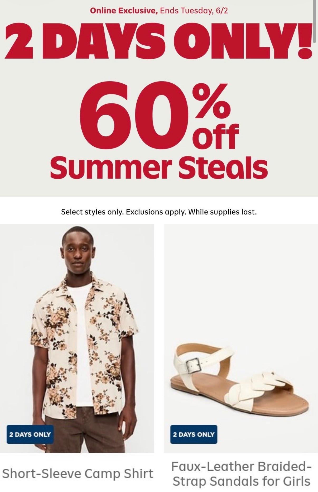 60% off all summer styles at Old Navy and baby this sale is TOO GOOD 😭 Dresses, matching sets, swimsuits, denim, activewear, toddler outfits… all the summer essentials are on sale.

Shop all my favorite Old Navy summer finds on my LTK.

#ShoppingWithPriiincesss #OldNavy #SummerSale #LTKDeals #LTKFashion #AffordableFashion #SummerStyle #OutfitInspo #FamilyStyle #StyleFinds #ClosetRefresh #TrendyLooks #BudgetFriendlyFashion #AtlantaMom #Atlantamom #Atlantabloggers #Atlantablogger #AtlantaCreator #Atlantacontentcreators #Atlantacontentcreator

#LTKTravel #LTKSwim #LTKSeasonal

#LTKTravel #LTKSaleAlert #LTKSeasonal