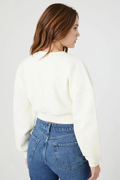 Embroidered Paris 1999 Pullover | Forever 21