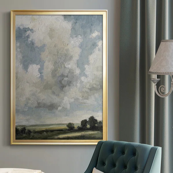 Gathering Clouds Gathering Clouds - Picture Frame Print on Canvas | Wayfair North America
