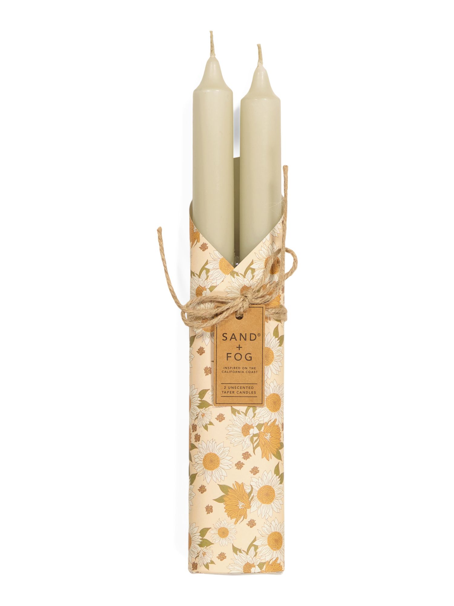 2pk Unscented Taper Candles | TJ Maxx