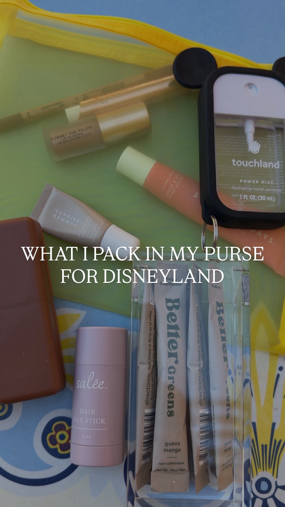 What I pack in my purse at Disneyland!

#LTKTravel #LTKdayinmylife #LTKmomlife