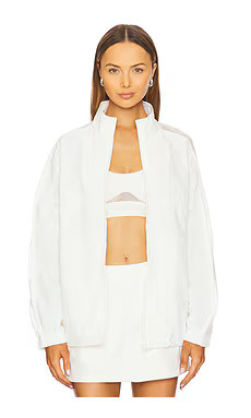 alo Polar Fleece Wintry Mix Vest in Ivory from Revolve.com | Revolve Clothing (Global)