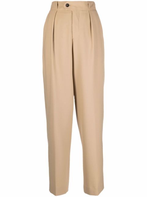 straight-leg tailored trousers | Farfetch (US)