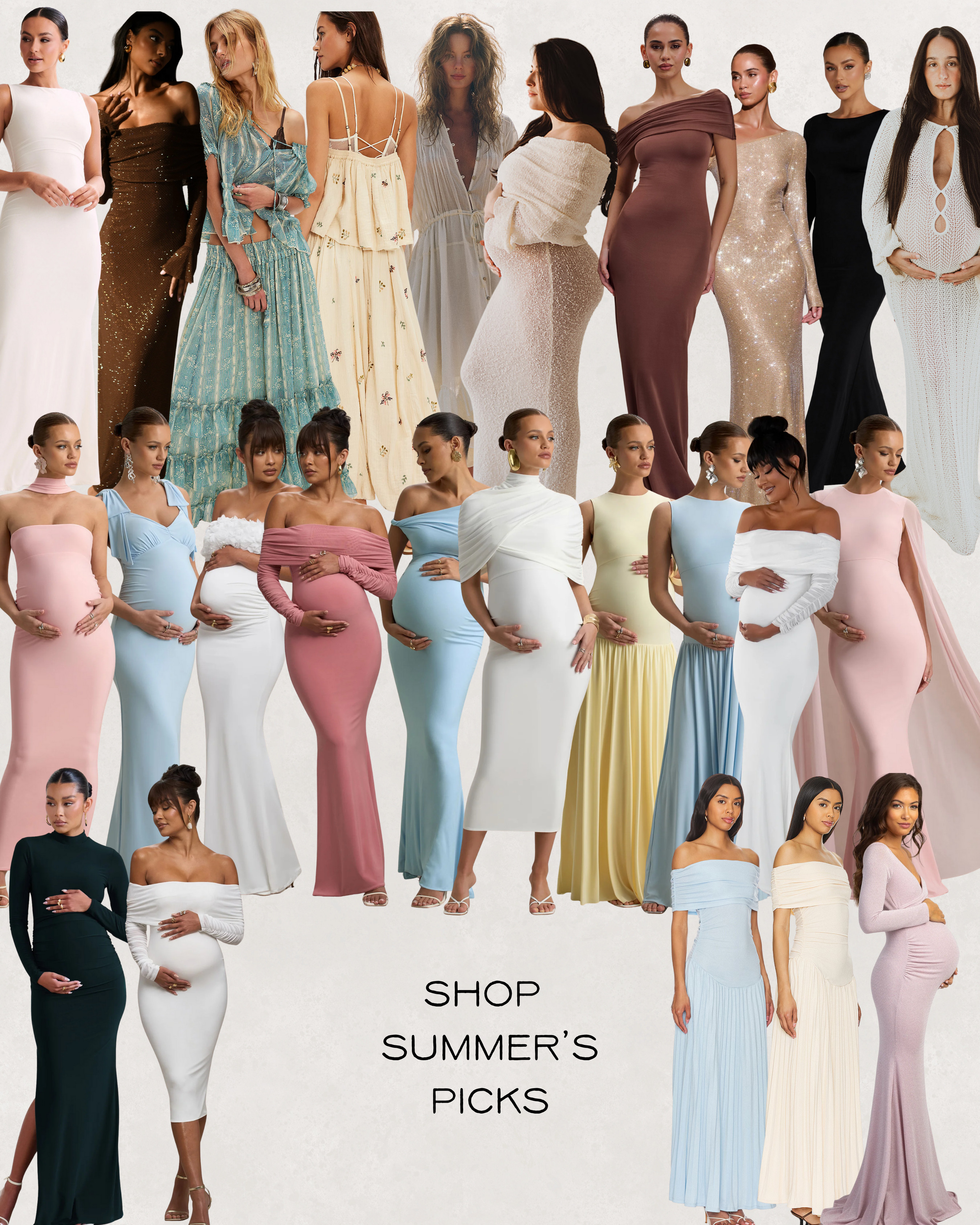 Here's my roundup of the best places to shop for maternity dresses for your maternity session! - just a note, not all these dresses are specifically maternity so read the description and maybe size up if they're not! 

 #LTKStyleTip #LTKBaby #LTKBump