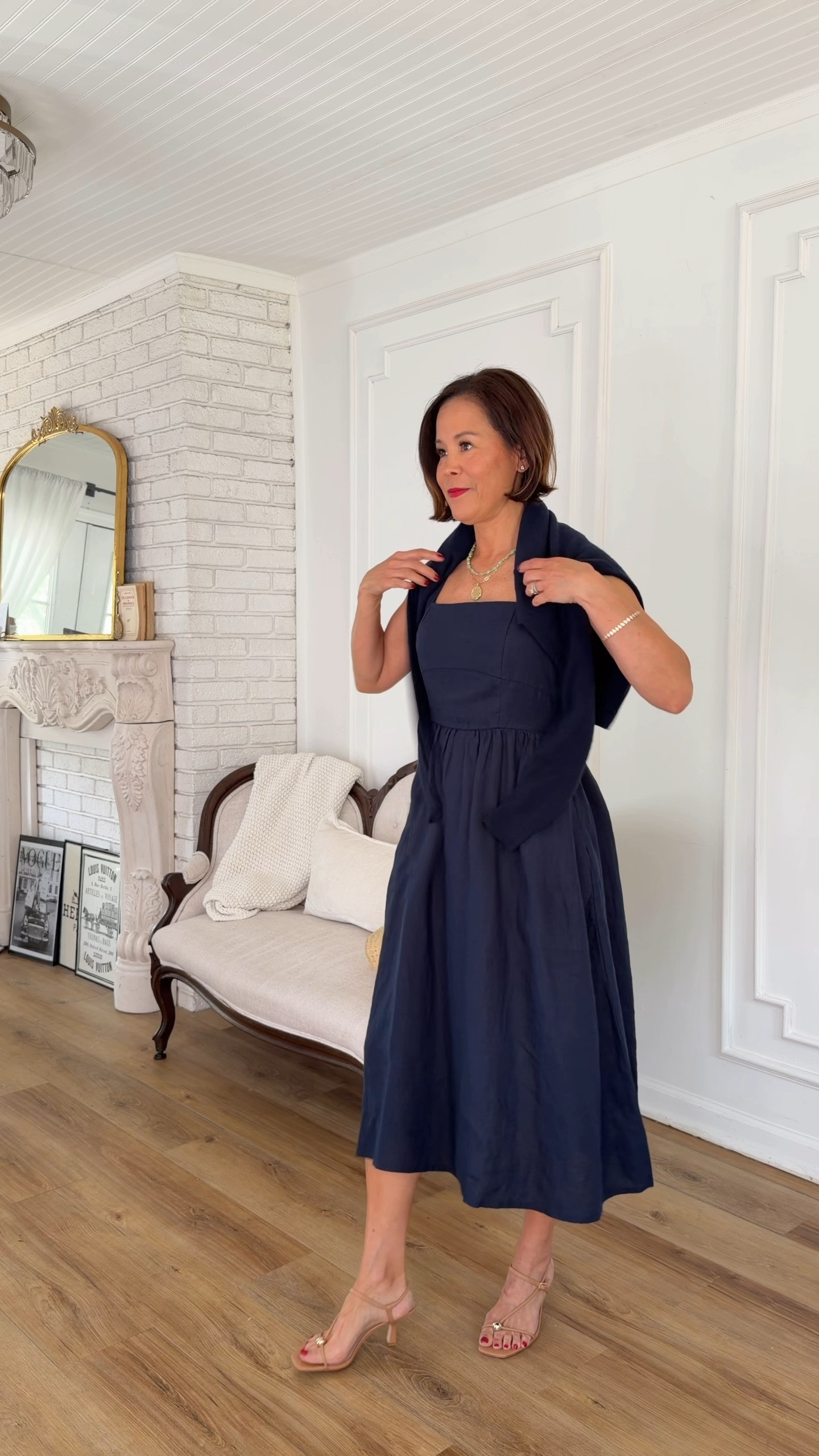 The perfect linen dress for the season, chic, lightweight, and easy to wear. @Quince , #QuincePartner

#LTKootd #LTKSeasonal