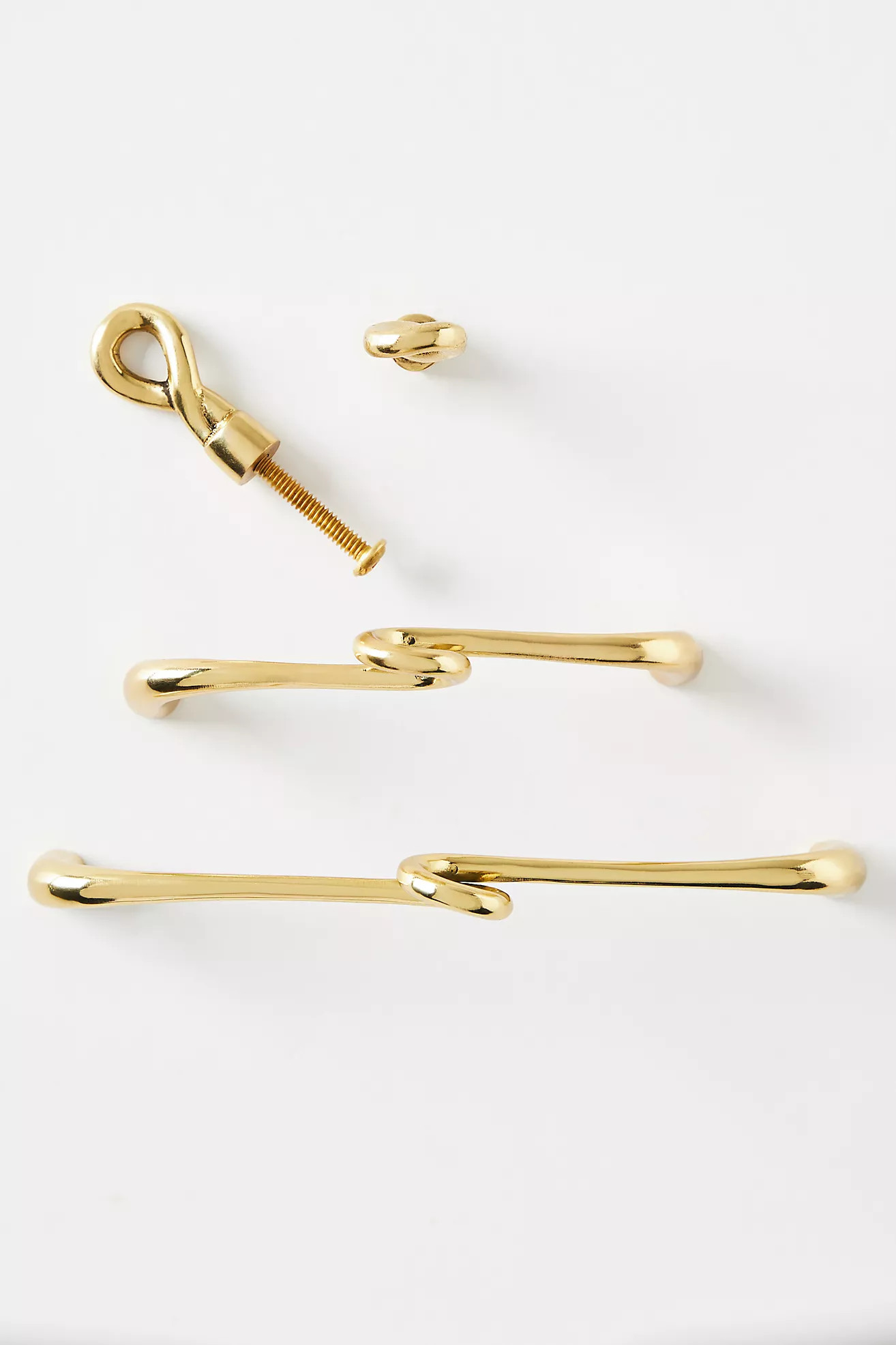 Carina Brass Twist Handle | Anthropologie (US)