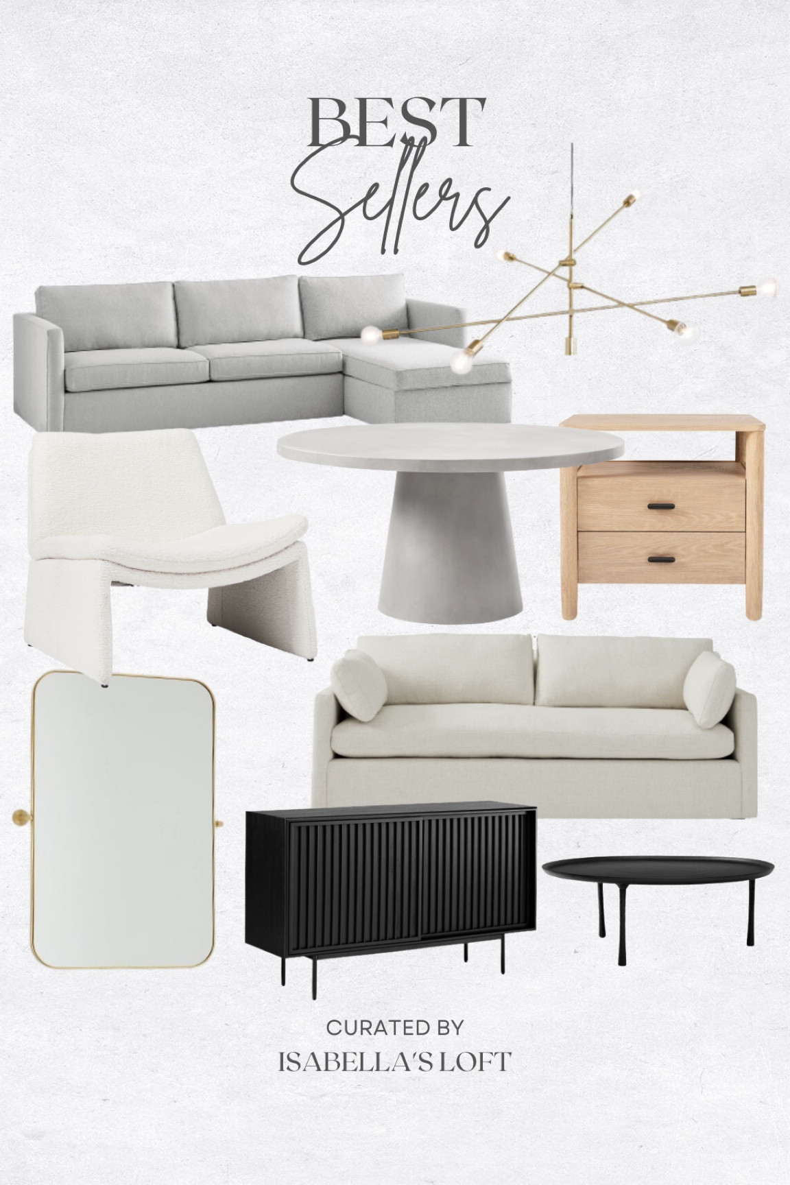 Best Sellers

Media Console, Living Home Furniture, Bedroom Furniture, stand, cane bed, cane furniture, floor mirror, arched mirror, cabinet, home decor, modern decor, mid century modern, kitchen pendant lighting, unique lighting, Console Table, Restoration Hardware Inspired, ceiling lighting, black light, brass decor, black furniture, modern glam, entryway, living room, kitchen, bar stools, throw pillows, wall decor, accent chair, dining room, home decor, rug, coffee table

#LTKbump #LTKfamily #LTKFind