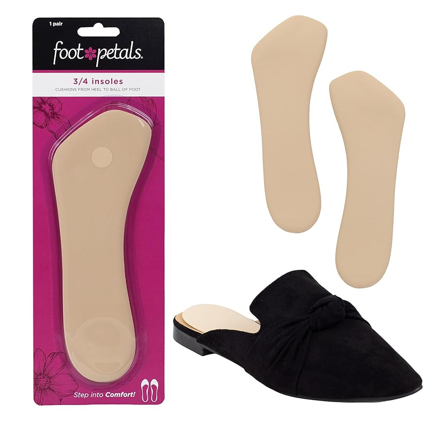 Foot Petals Womens ¾ Insole Comfort Cushion | Amazon (US)