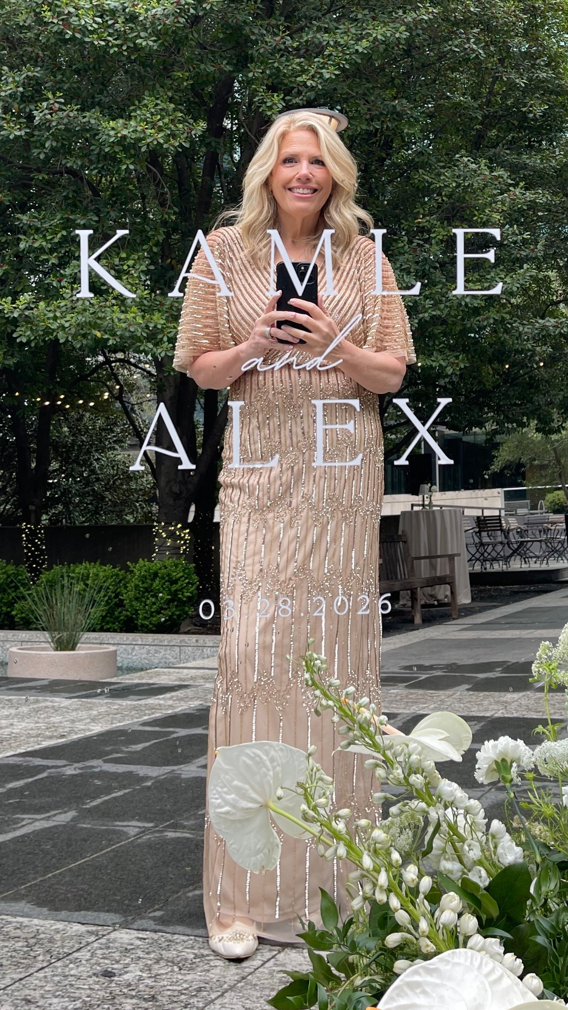 Try this stunning Mother of the Bride dress 🫶

I’m wearing size 8, wt 150, ht 5’7”

Also, my dress is from Nordstrom. They have a great return policy.