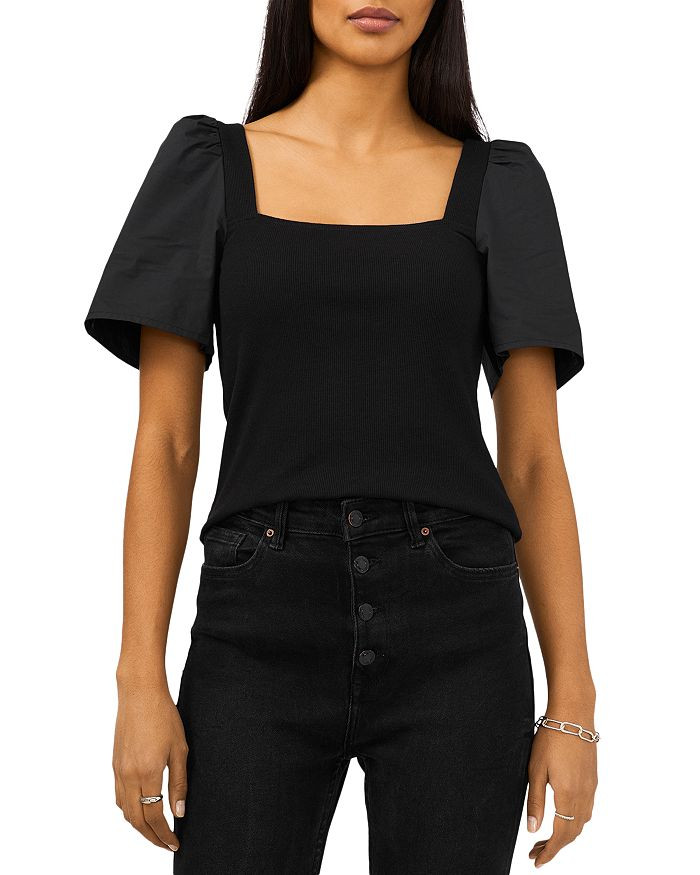 1.STATE Puff Sleeve Top Women - Bloomingdale's | Bloomingdale's (US)