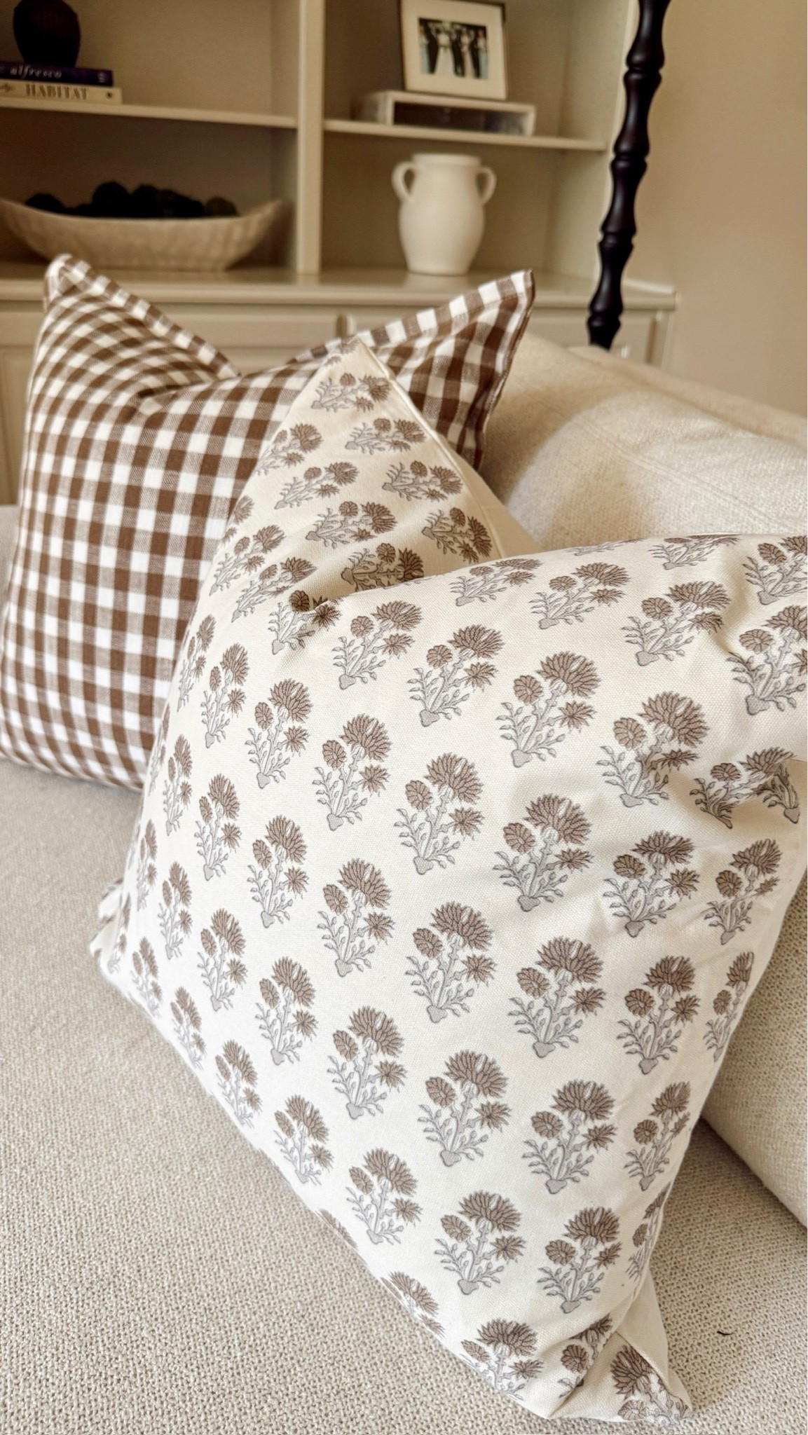 Beautiful new printed pillows 🤍
Such a fun way to update your sofa for fall! If your space needs a little refresh for the new season ahead, adding a few new pillows can make such a difference.

#LTKmomlife #LTKSeasonal #LTKHome