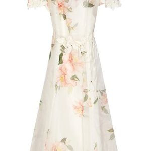 Zimmermann Liftoff Flower Midi Dress Sz 0 | Poshmark
