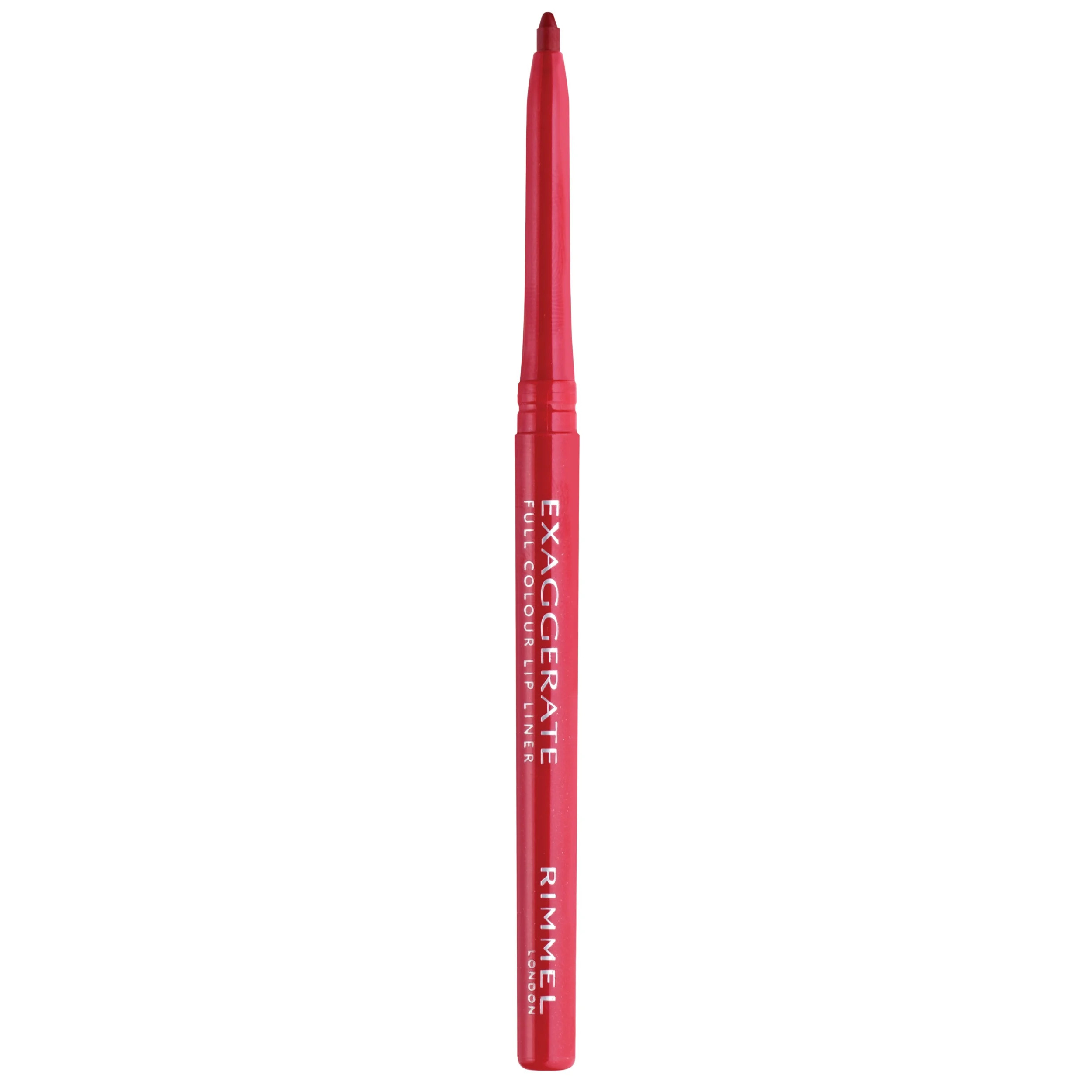 Rimmel London Exaggerate Full Colour Lip Liner, Red Diva, 0.008 oz - Walmart.com | Walmart (US)