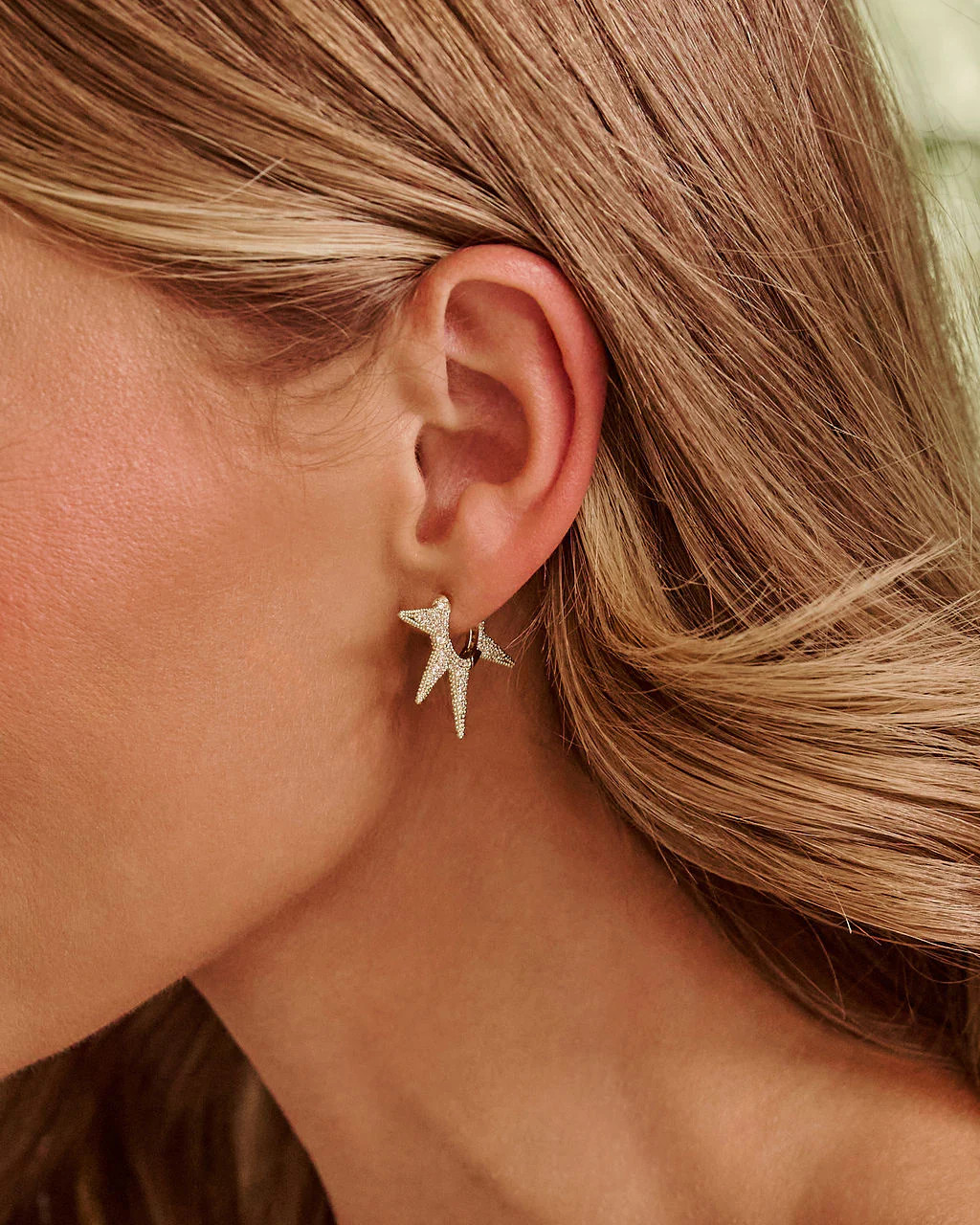 Sun Beam Hoops | VICI