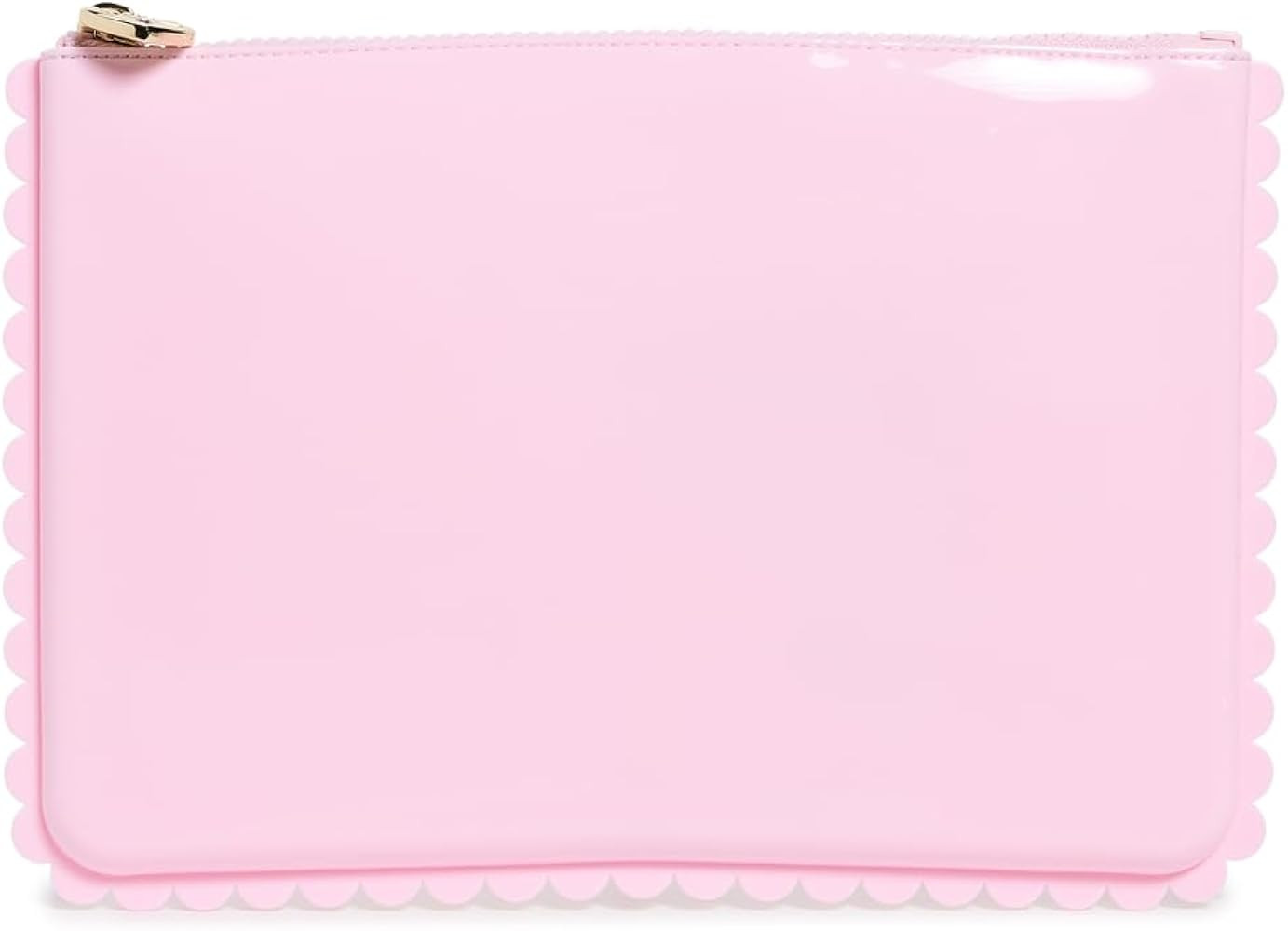 Stoney Clover Lane Women's Jelly Scallop Flat Pouch, Flamingo, Pink, One Size | Amazon (US)