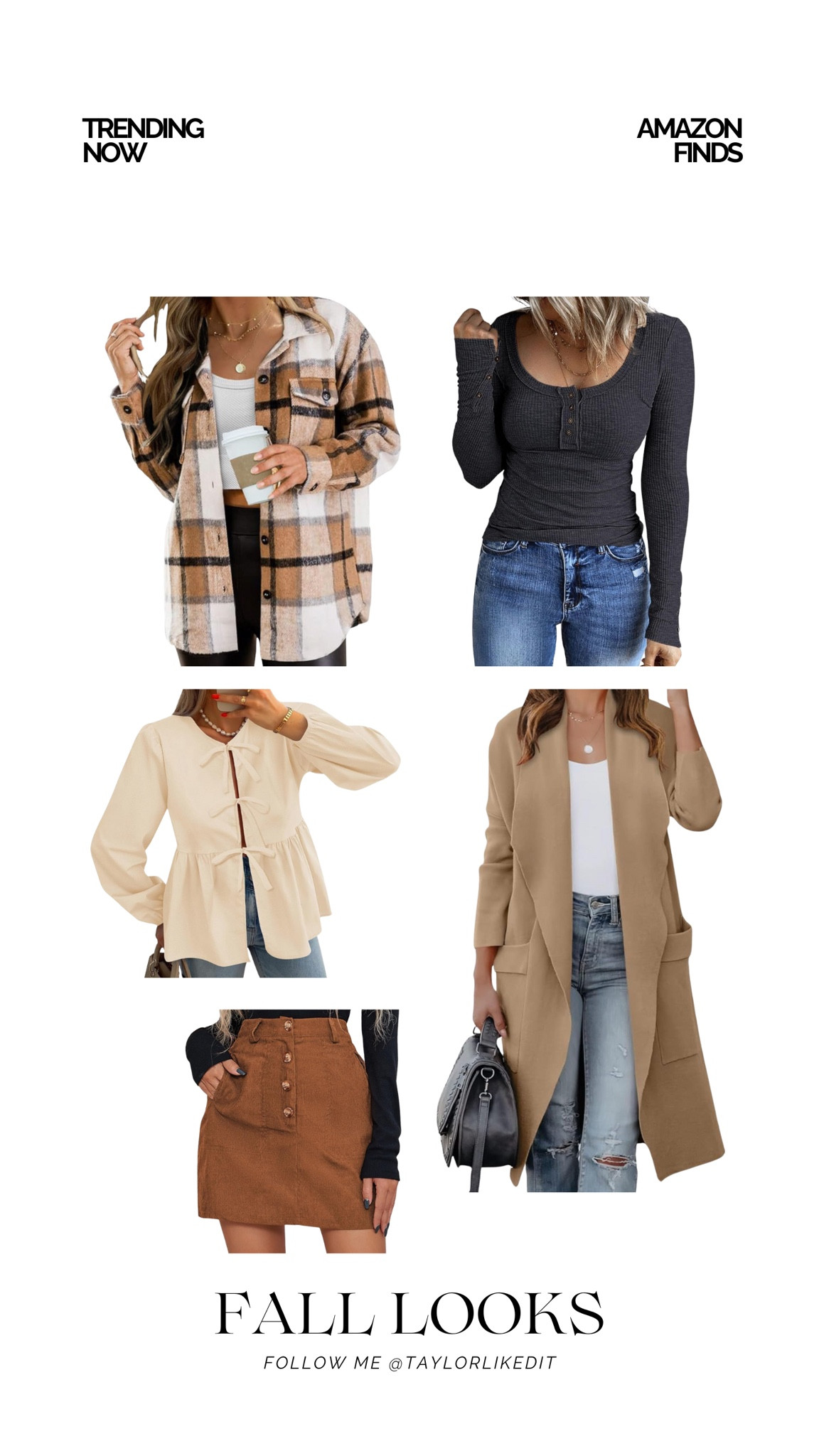 My favorite fall Amazon finds this season! I love all these pieces and they’re perfect for mix-matching!

#fallfashion #falloutfit #amazonfashion

#LTKFindsUnder50 #LTKStyleTip #LTKSeasonal