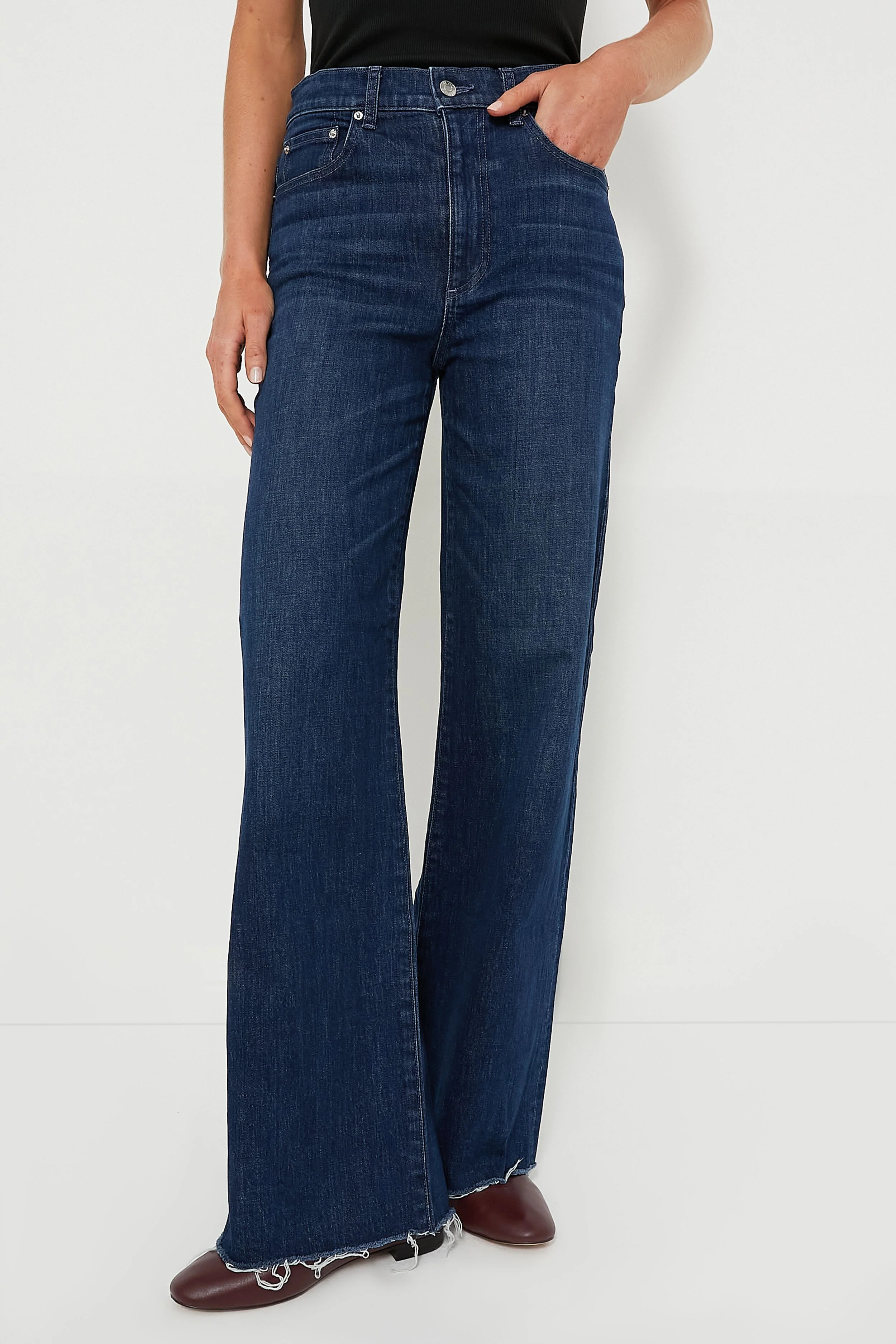 Zoe Column High Rise Trouser | Tuckernuck (US)