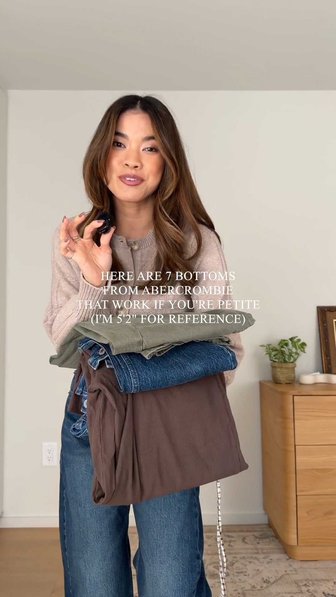 Use code AFLTK for an extra 20% off!! 

Sizing info:
•Abercrombie Textural Stitch Shrunken Cardigan (Size XS in Sand)
•Abercrombie High Rise Barrel Jean (Size 24 Short in Dark)
•Abercrombie High Rise 90s Relaxed Jeans (Size 23 Extra short in Dark Wash)
•Abercrombie High Rise barrel Jean (Size 24 Short in Olive)
•Abercrombie Salone Tailored Wide Leg Pants (Size 23 Short in Dark Coffee)
•Abercrombie A&F Gemma Linen-Blend Wide Leg Pull-On Pant (Size XXS short in Brown Plaid)
•Abercrombie Merino Wool-Blend Shrunken Crew Cardigan (Size XS in Brown) 
•Abercrombie Modal-Blend Lounge Pant (Size XXS Short in Brown)
•Abercrombie High Rise Wide Leg Jean (Size 24 extra short in Dark)
•Abercrombie Corduroy Wide Leg Jean (Size 24 short in Dark Coffee)

Fall Abercrombie new arrivals, Abercrombie sweaters, Abercrombie petite pants, Abercrombie petite denim, Petite style, petite fashion, mom outfit, mom style, petite pants, petite outfit ideas, petite outfits, petite denim, vacation outfits, fall outfits, fall style, fall trends, fall looks fall outfit ideas, Abercrombie try on, fall boots, fall denim, fall lookbook, fall outfits, Abercrombie pants, petite pants, barrel jeans, Abercrombie discount code

Use the Abercrombie discount code AFLTK to get an additional 20% off & Shop Up to 30% Off Select Sweaters & Sweatshirts 

*Offer valid online only October 10, 2026 to October 13, 2026in US/CA. Offer applies to select styles as indicated. Online price reflects discount.

Use code AFLTK to get an additional 20% off almost everything in stores and online at checkout from October 10, 2026 to October 11, 2026in US/CA. Exclusions apply. See details online. 

 #LTKootd #LTKSeasonal #LTKPetite
