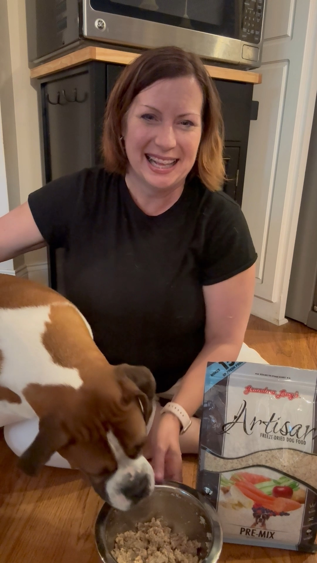 My boxer, Bruno, loves Grandma Lucy’s Pre Mix freeze dried dog food! It’s made in the US in small batches! He loves it! I mixed ground beef with it and he loved it!!!

#LTKFamily #LTKPets #LTKFindsUnder50