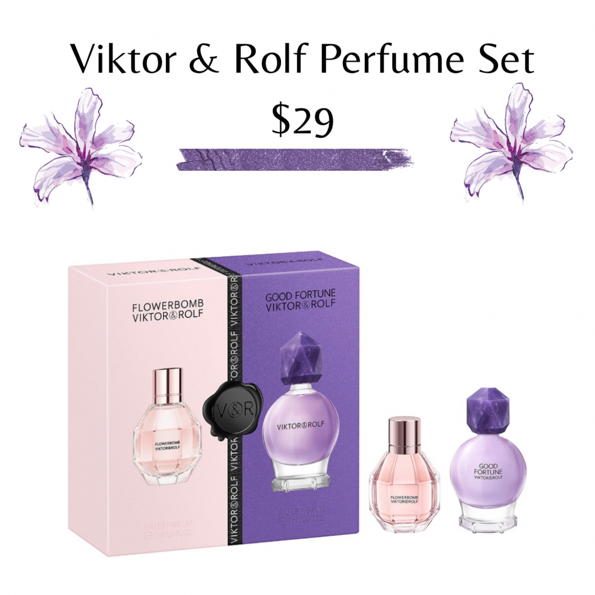 Both of these fragrances smell so good 💜💗 | perfume | fragrance | Viktor and Rolf | perfume set | gift idea | gifts for her | gift set | vday | valentines | under 30 |

#LTKFind #LTKbeauty #LTKunder50